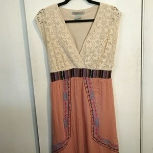 Boho hippie maxi dress